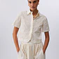 Camisa Bordada Creme - Liu Jo  - Thumbnail 1