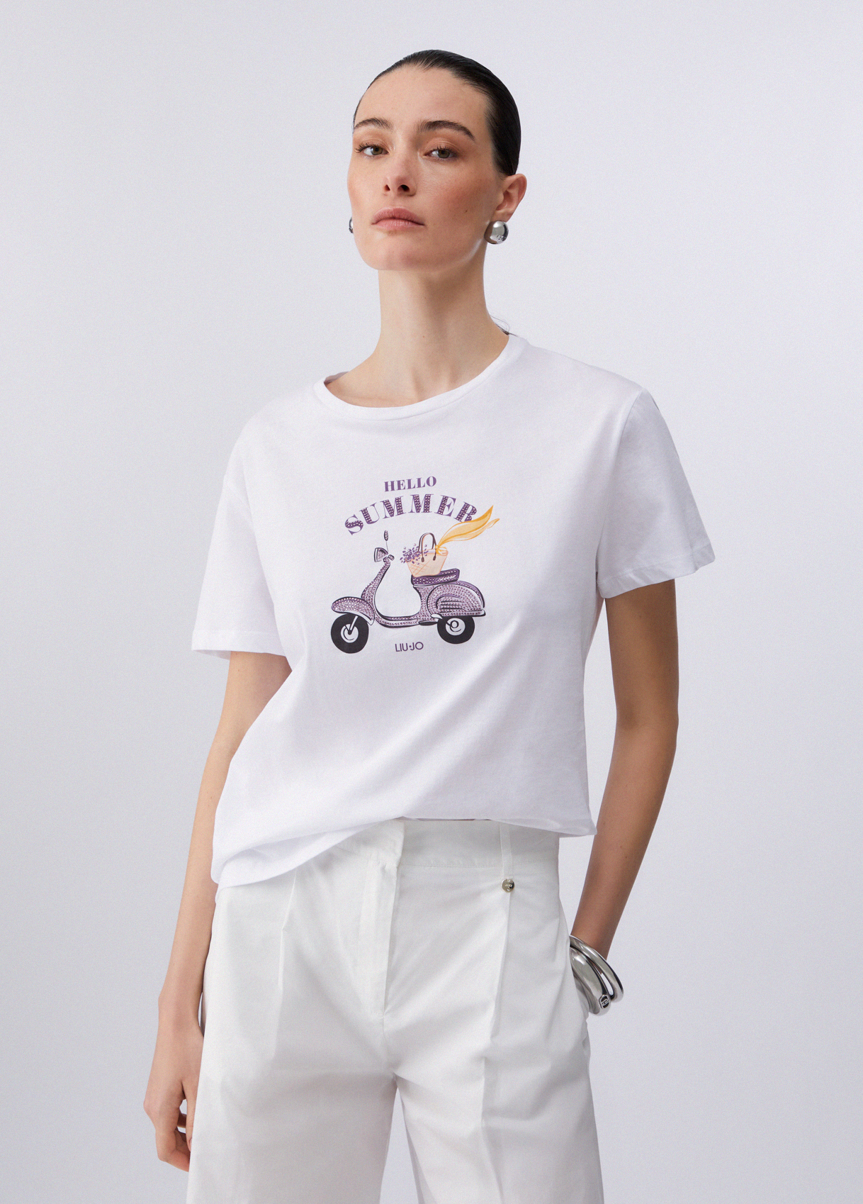 T-shirt Vespa Roxa - LIU JO  1