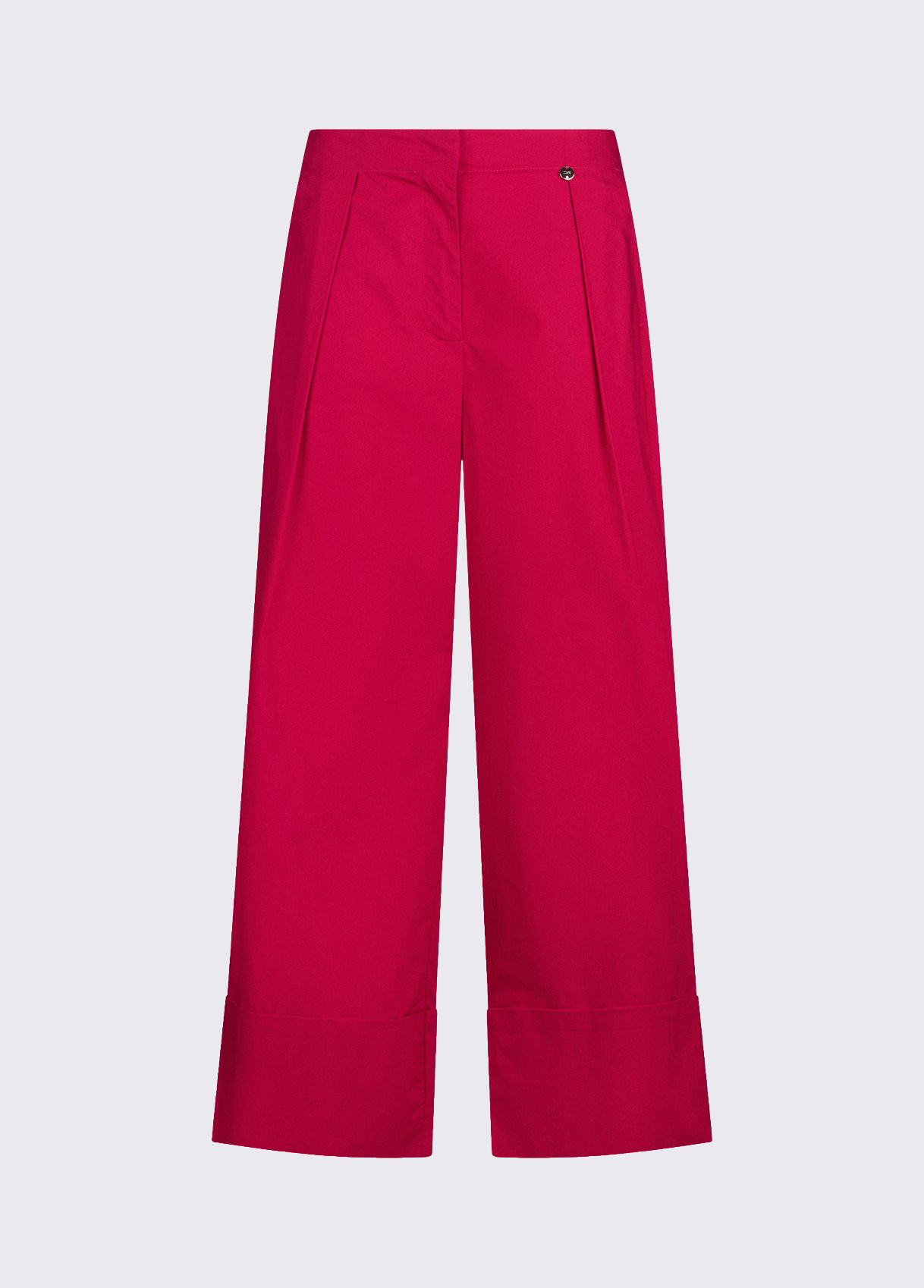 Calças Largas Popeline Rosa - Liu Jo 6
