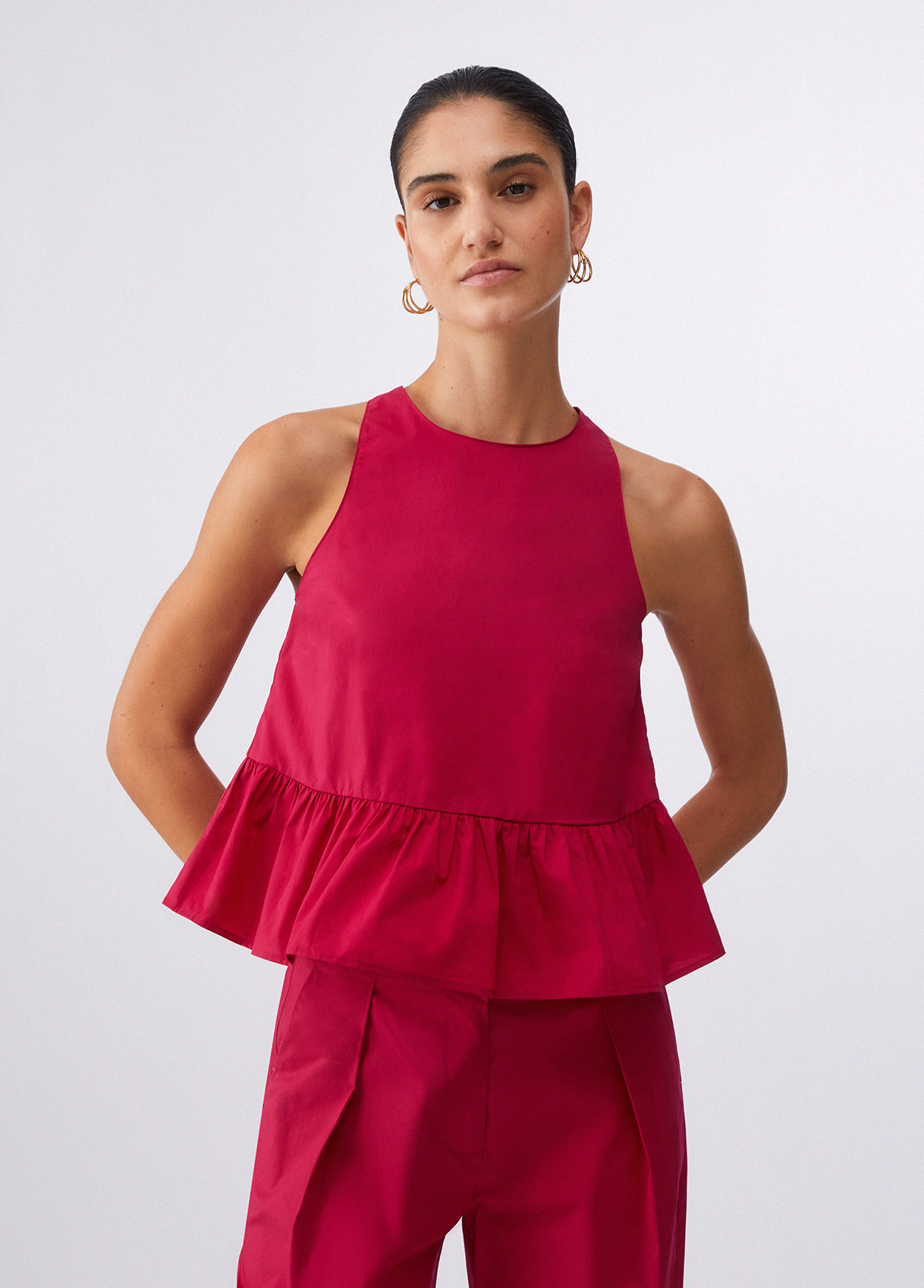 Top Popeline Rosa - Liu Jo 1