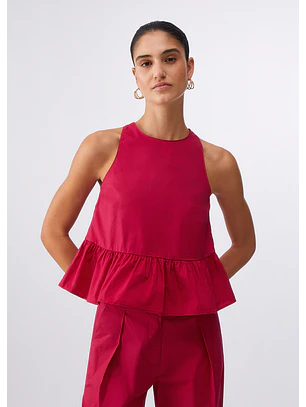 Top Popeline Rosa - Liu Jo