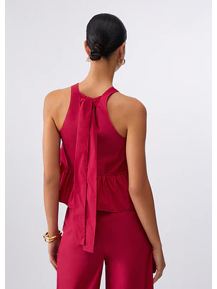 Top Popeline Rosa - Liu Jo