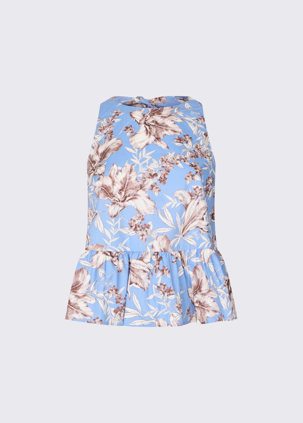 Top de Cavas Floral Azul - Liu Jo  5