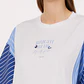 T-shirt Mangas Balão Branco - LIU JO - Thumbnail 3