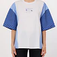 T-shirt Mangas Balão Branco - LIU JO - Thumbnail 1