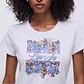 T-shirt Estampada Flores Azul - LIU JO  - Thumbnail 3