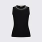 Top Canelado com Strass Preto - LIU JO - Thumbnail 4
