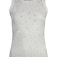 Top Canelado com Strass Cinza - LIU JO  - Thumbnail 6