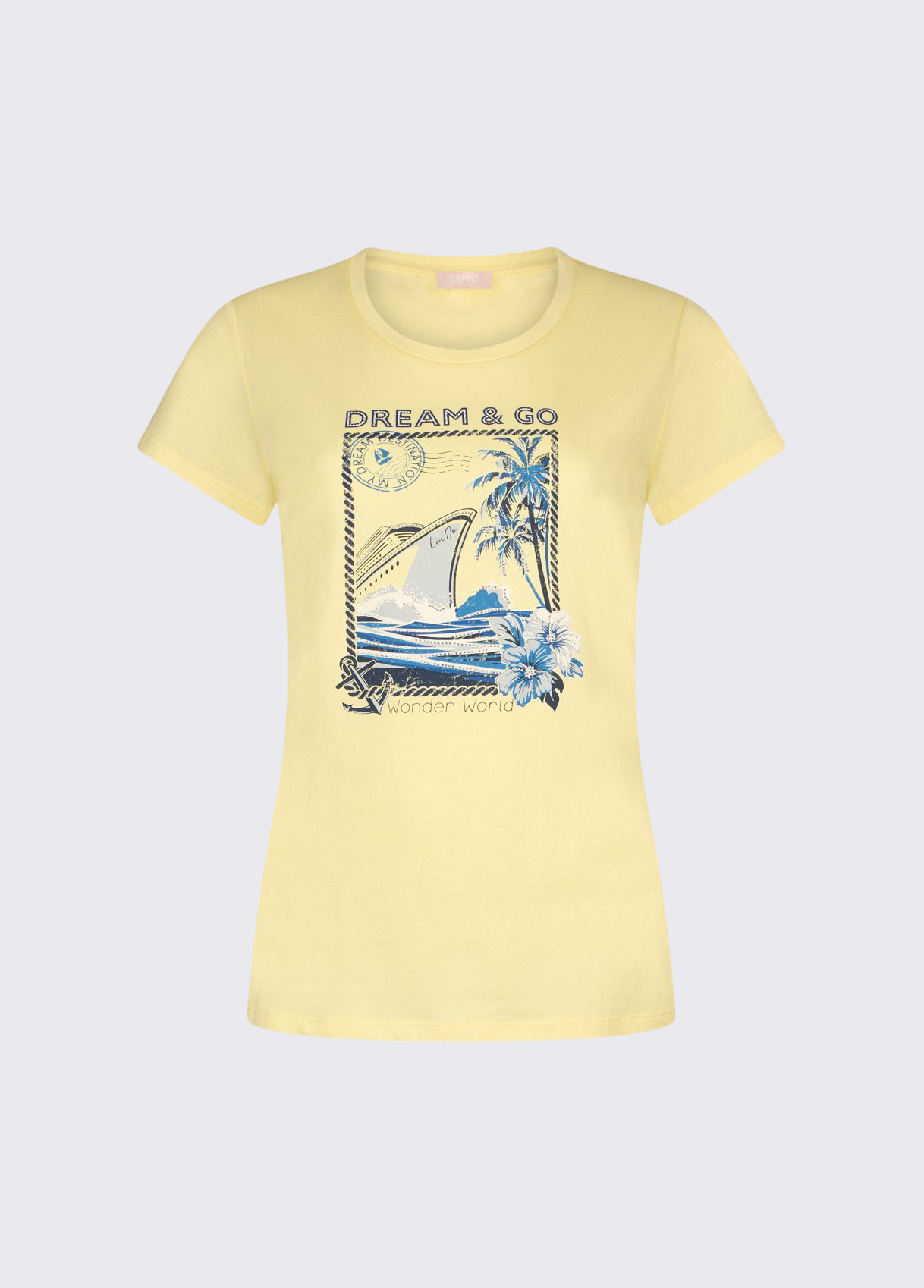 T-shirt Selos Amarelo - LIU JO  4
