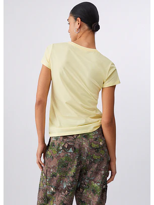 T-shirt Selos Amarelo - LIU JO 