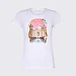 T-shirt Explore Taj Mahal Branco - LIU JO  - Thumbnail 4