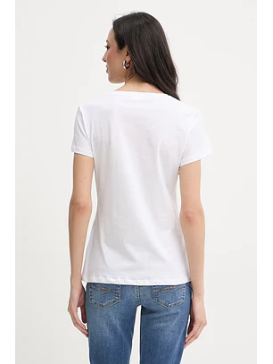 T-shirt Sumer Taste KIWI Branco - LIU JO 