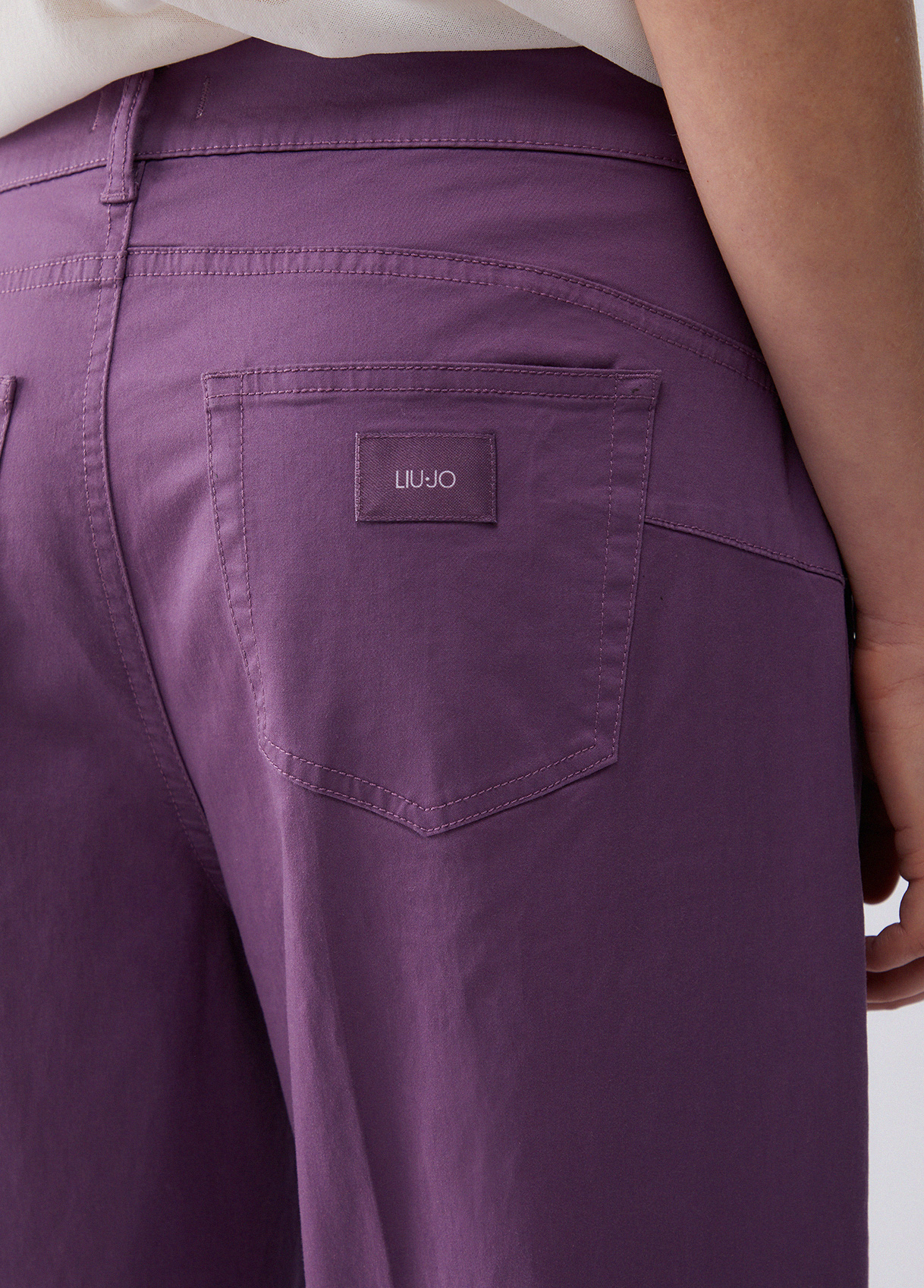 Calças Largas Roxo - LIU JO 4