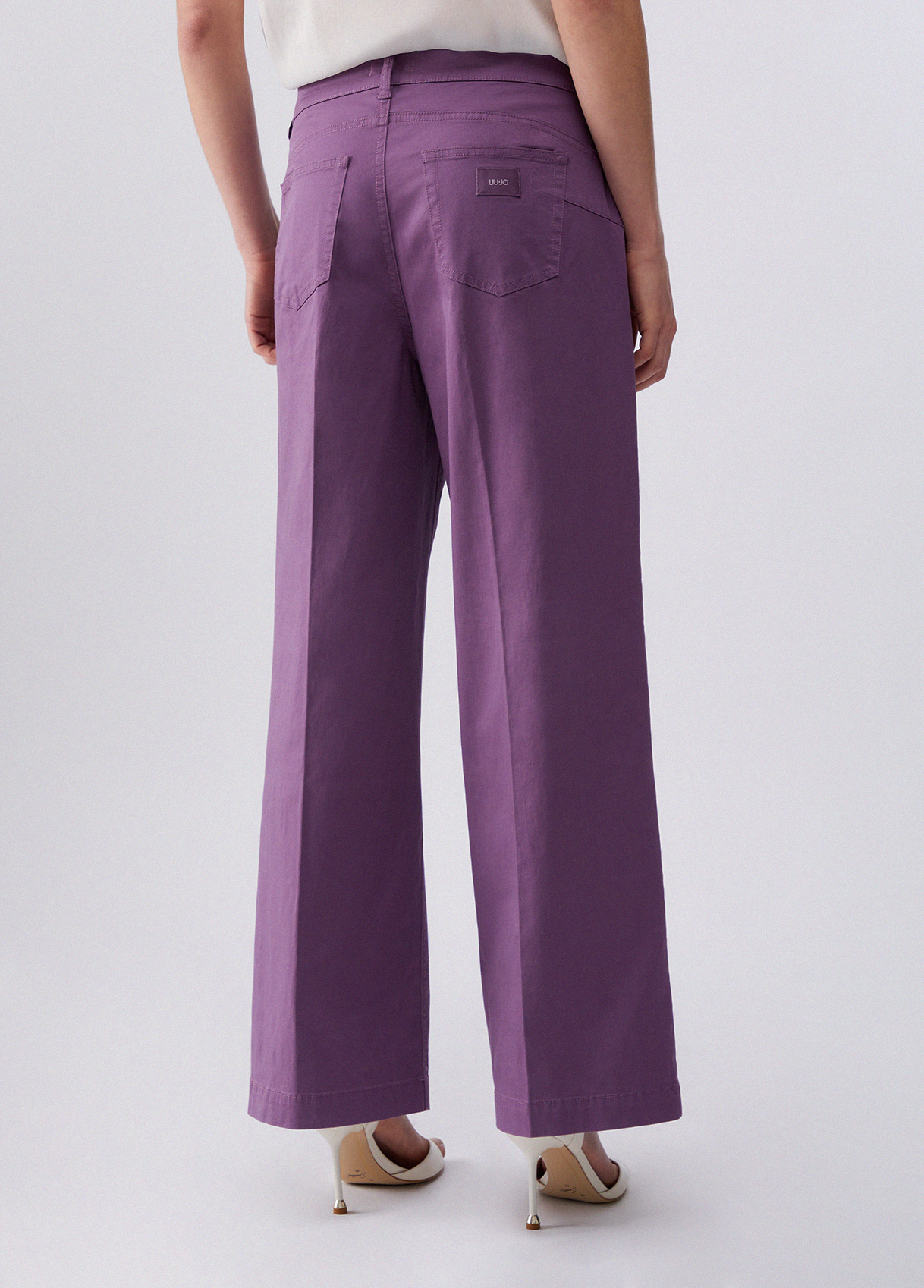 Calças Largas Roxo - LIU JO 2