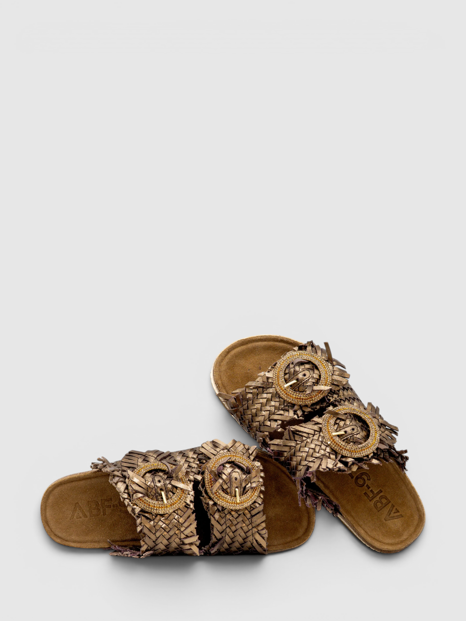 Chinelo 2302 Welt Castanho / Bronze - ABF-97 by exé - COPIE 2