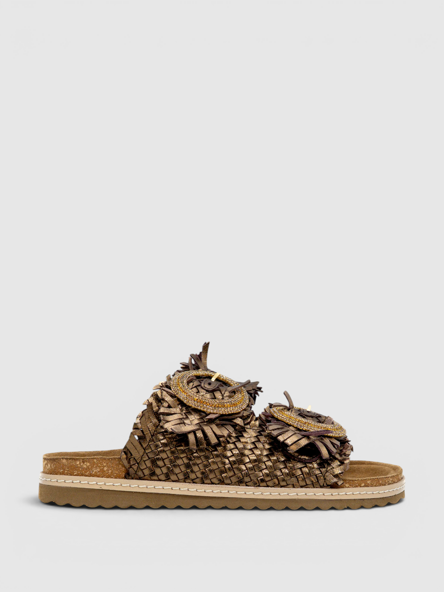 Chinelo 2302 Welt Castanho / Bronze - ABF-97 by exé - COPIE 1