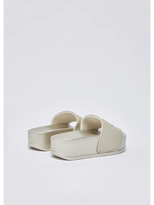 Chinelo de Plataforma Mykonos 01 Dourado - Liu Jo 