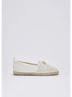 Alpercata em Renda Capri 04 Creme - Liu Jo