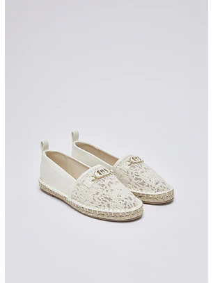 Alpercata em Renda Capri 04 Creme - Liu Jo