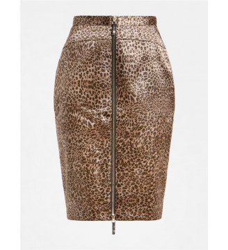 Saia Lápis Animal Print - Guess Marciano 2