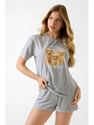 Conjunto de Pijama LILY Cinza - Guess 