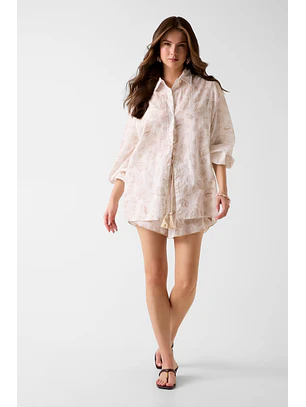Camisa ELARA Estampa Buzios - Guess 