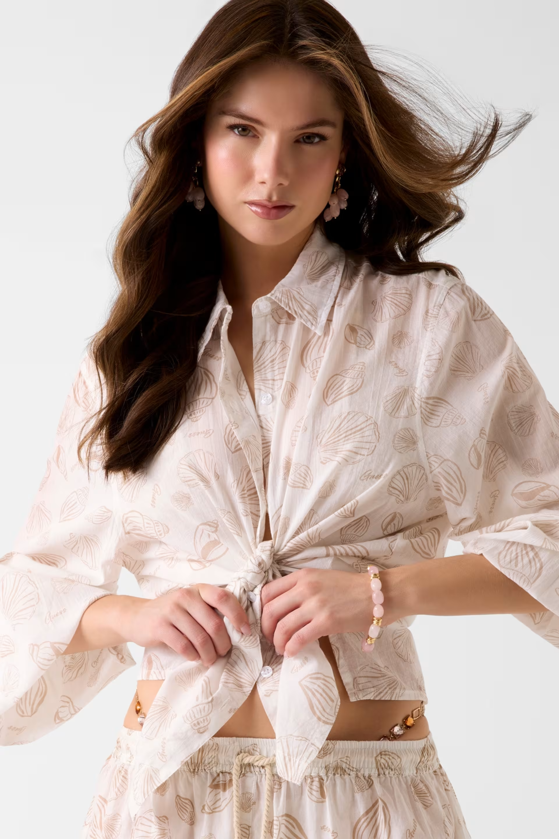 Camisa ELARA Estampa Buzios - Guess  4
