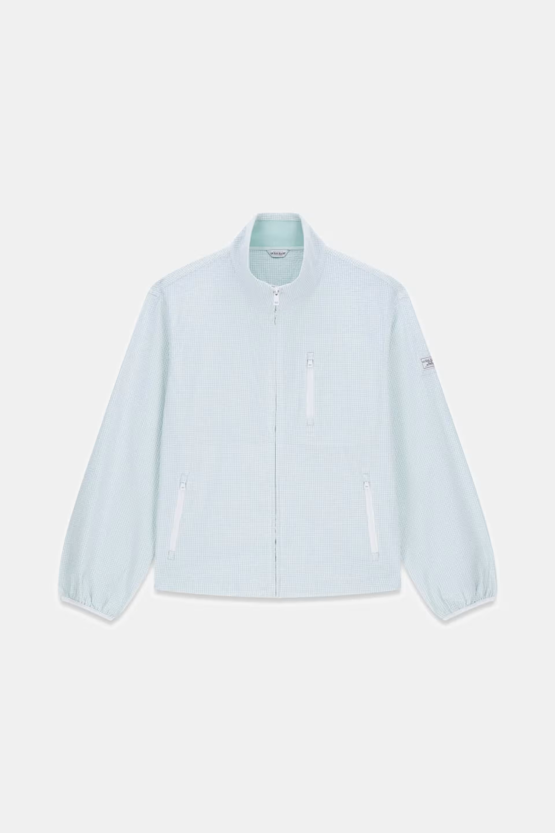 Casaco Extra Leve VIchy Verde e Branco - Guess  6