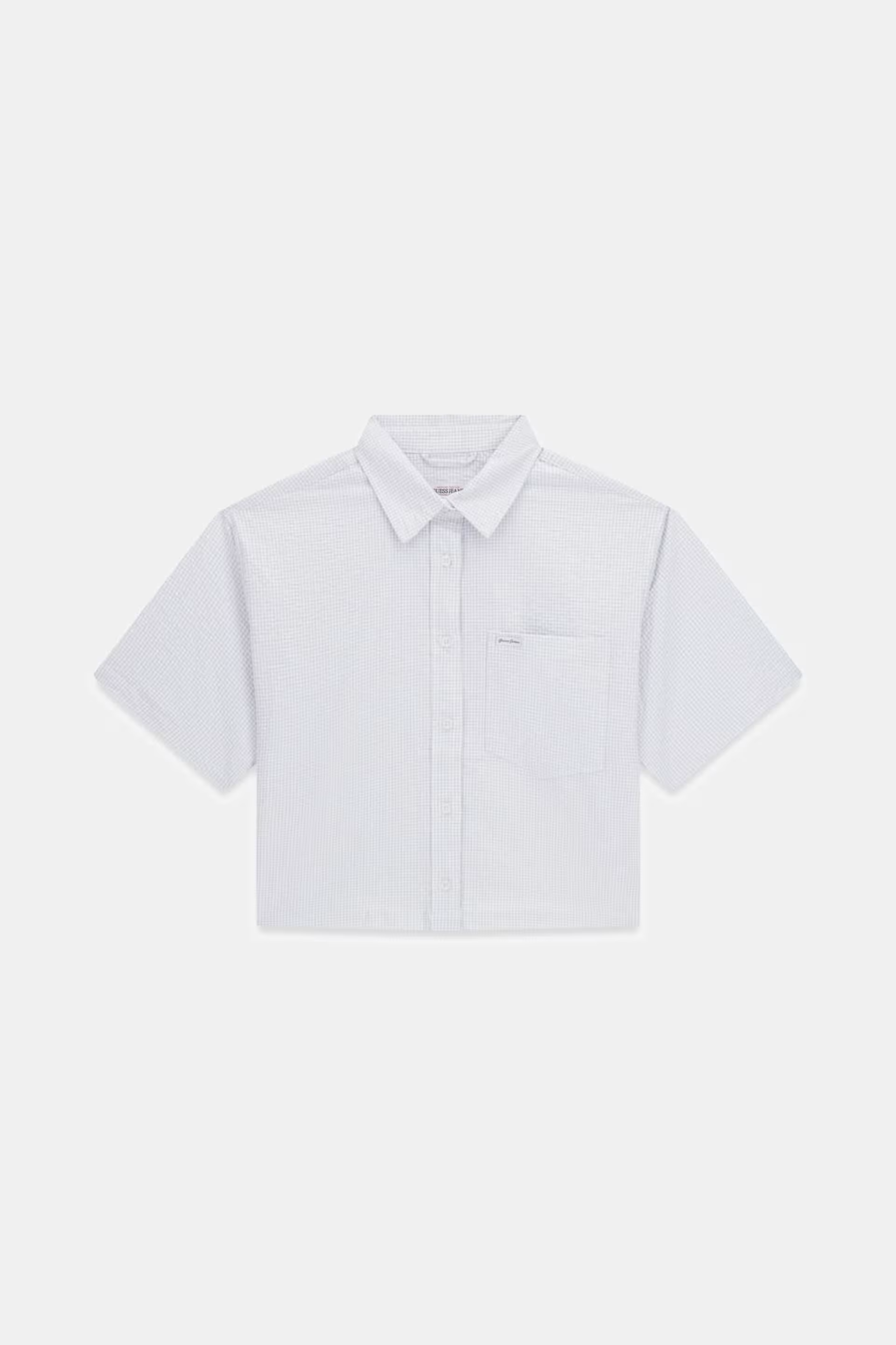 Camisa Manga Curta Vichy Verde - Guess 3