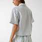 Camisa Manga Curta Vichy Verde - Guess - Thumbnail 5