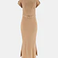  Vestido Comprido DALIA Bege - Guess  - Miniatura 5