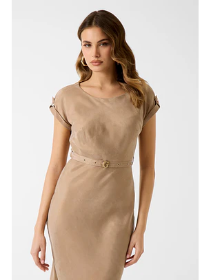  Vestido Comprido DALIA Bege - Guess 