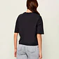 T-shirt QUIERO AMOR Preto - Guess  - thumbnail 2