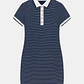 Vestido Curto Riscas Azul - Guess  - thumbnail 5