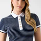 Vestido Curto Riscas Azul - Guess  - thumbnail 4