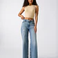 Top Canelado MILLIE Bege - Guess  - Miniatura 2