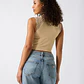 Top Canelado MILLIE Bege - Guess  - Miniatura 4