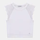 Top Canelado MILLIE Branco - Guess  - Thumbnail 4