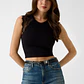 Top Canelado MILLIE Preto - Guess  - thumbnail 1