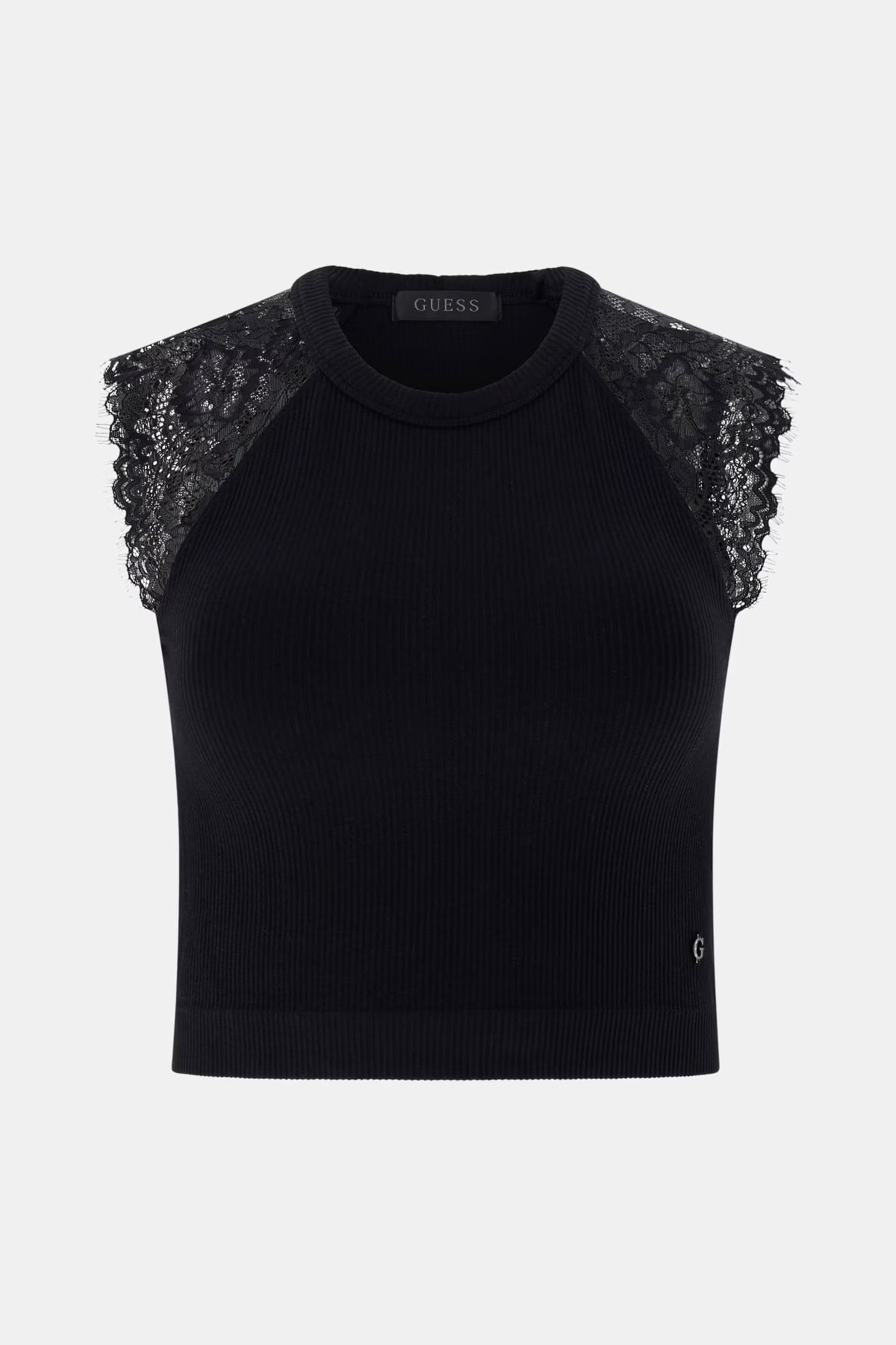 Top Canelado MILLIE Preto - Guess  2
