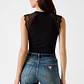 Top Canelado MILLIE Preto - Guess  - thumbnail 4