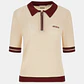 Polo GABRY em Rede Bege e Bordeaux - Guess - thumbnail 5