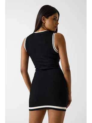 Vestido Justo GABRY Preto - Guess 