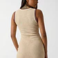 Vestido Justo GABRY Bege e Bordeaux - Guess - thumbnail 2