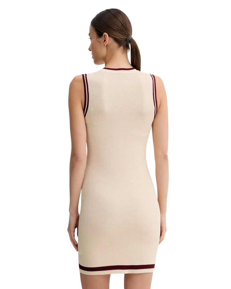 Vestido Justo GABRY Bege e Bordeaux - Guess 3