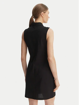 Vestido SILVY Curto Polo Preto - Guess
