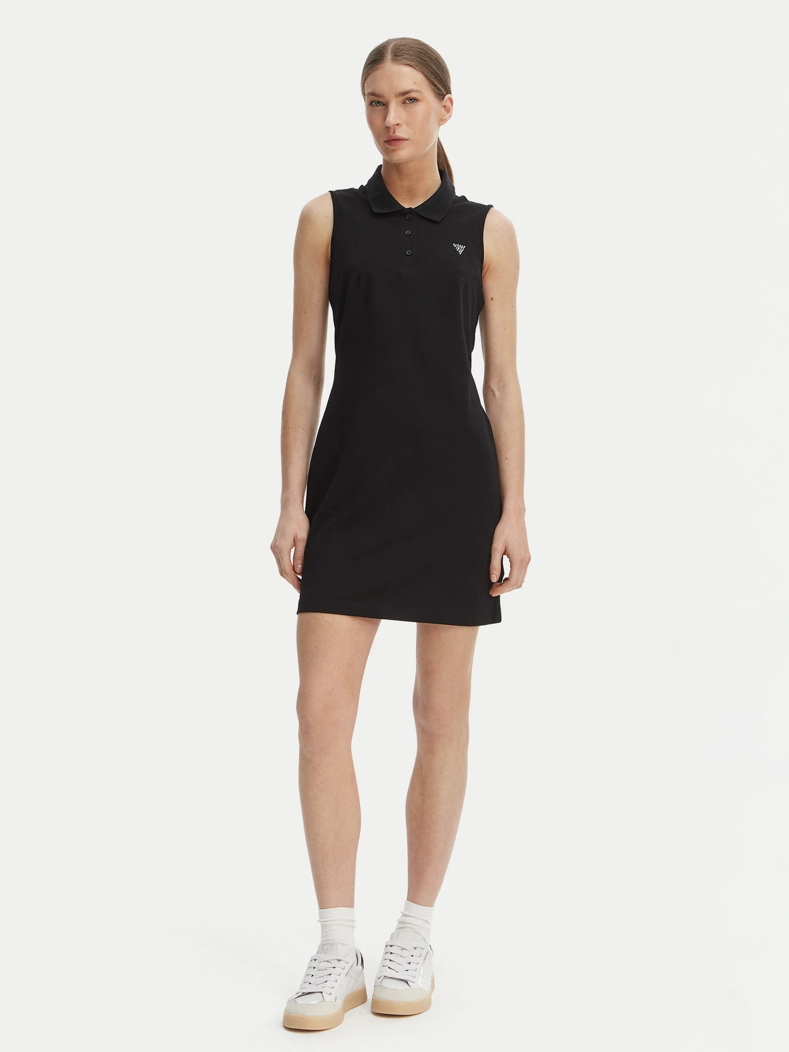Vestido SILVY Curto Polo Preto - Guess 4