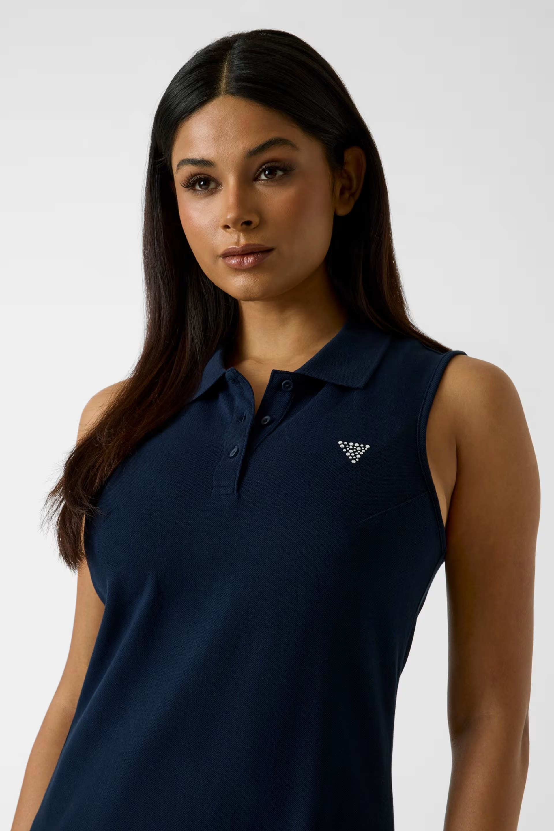 Vestido SILVY Curto Polo Azul Escuro - Guess  4