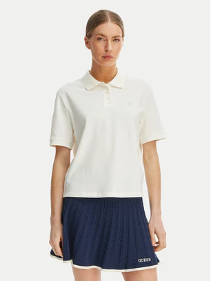 Polo Solto SILVY Branco - Guess 