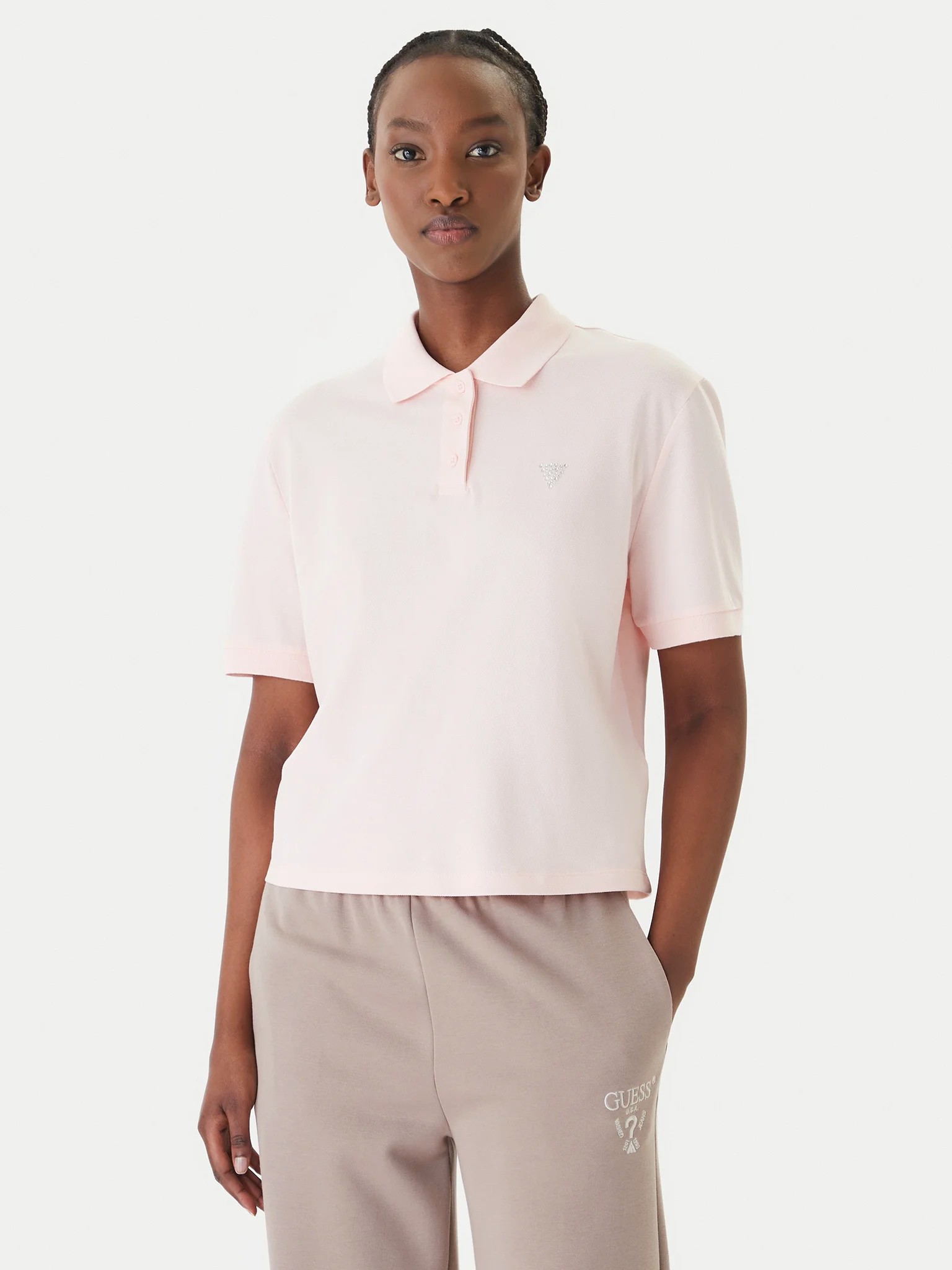 Polo Solto SILVY Rosa - Guess  1